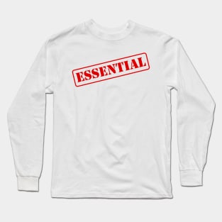 Essential Worker Stamp Long Sleeve T-Shirt